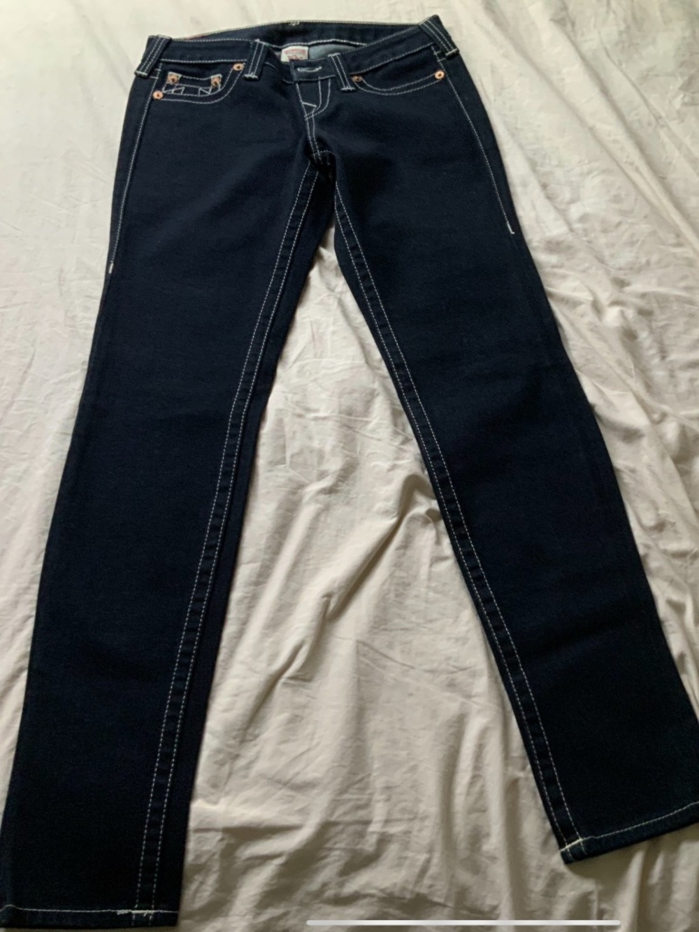 NWOT True Religion Skinny Legging Jeans Size 27 Made In The USA